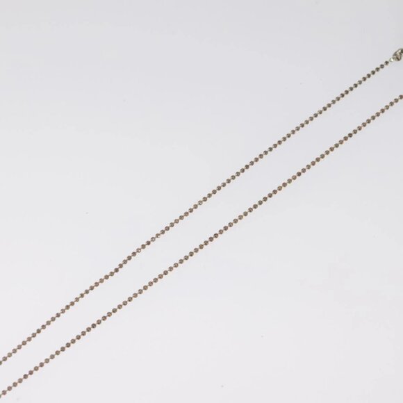 Christian Dior Necklace metal Silver tone Auth - Picture 8 of 16